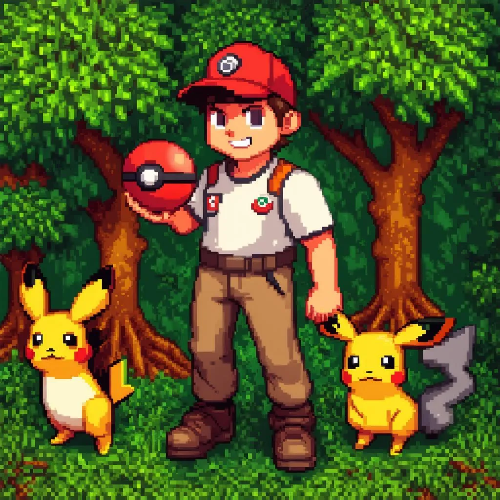 Minecraft Pokemon trainer