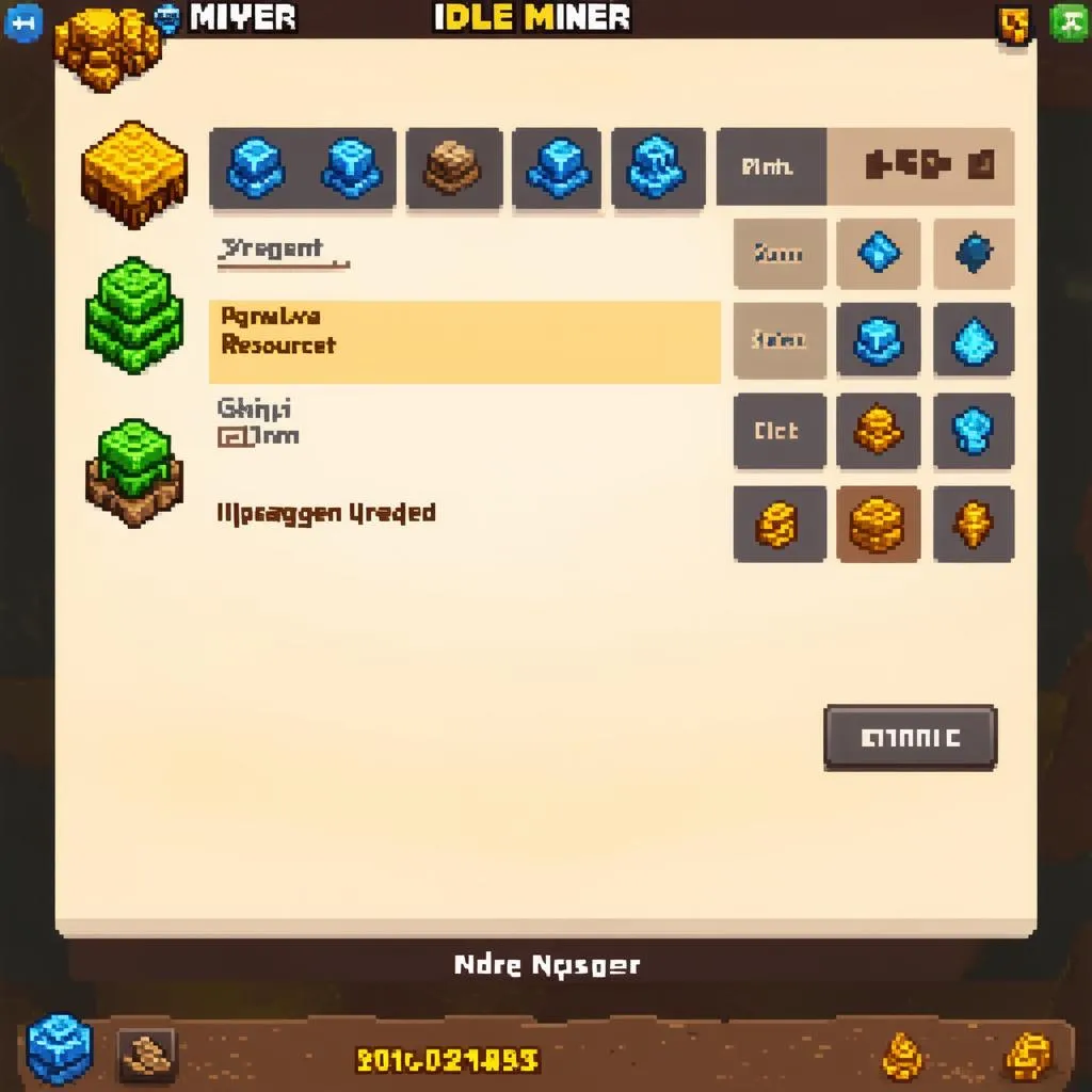 idle miner gameplay