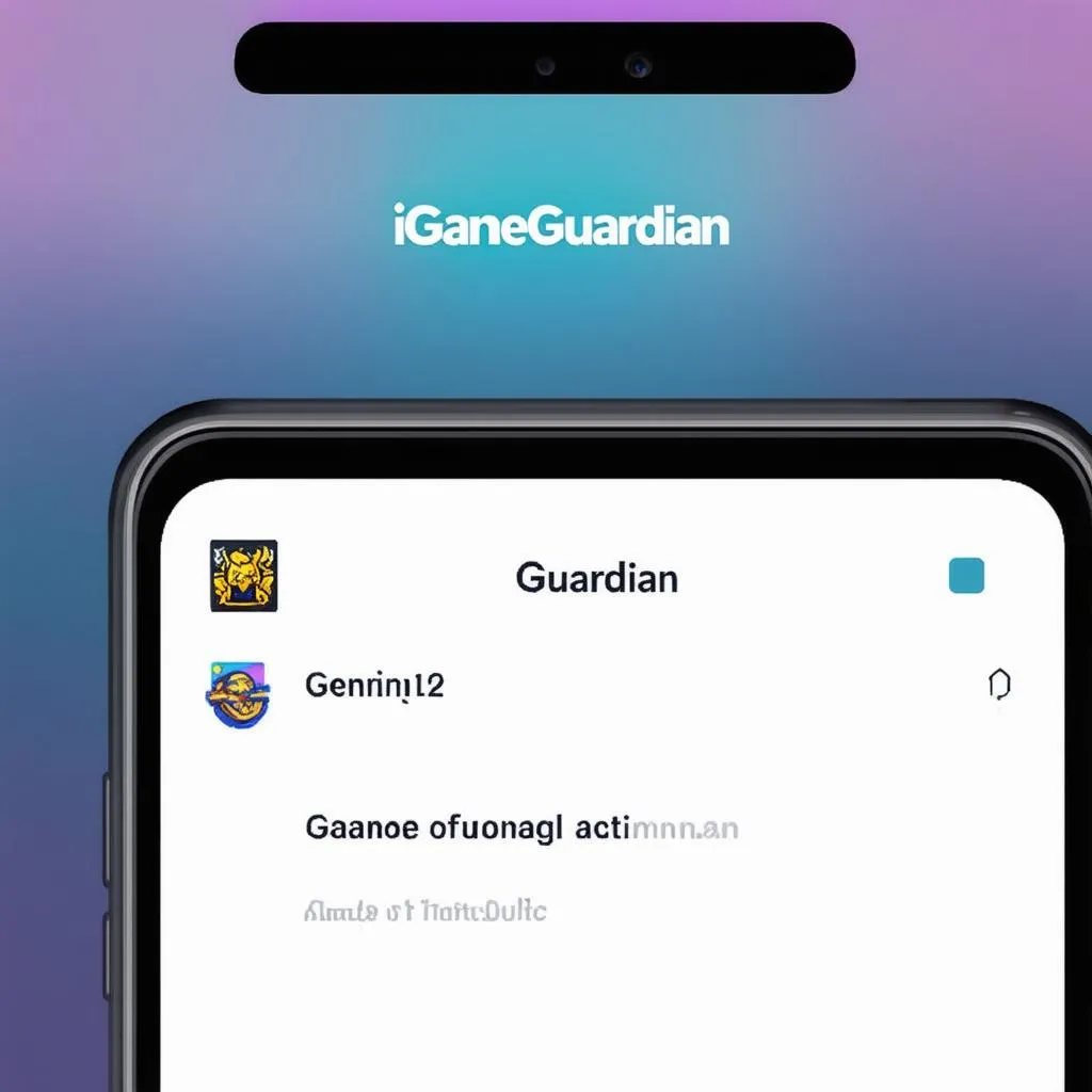 Hình ảnh minh họa về iGameGuardian