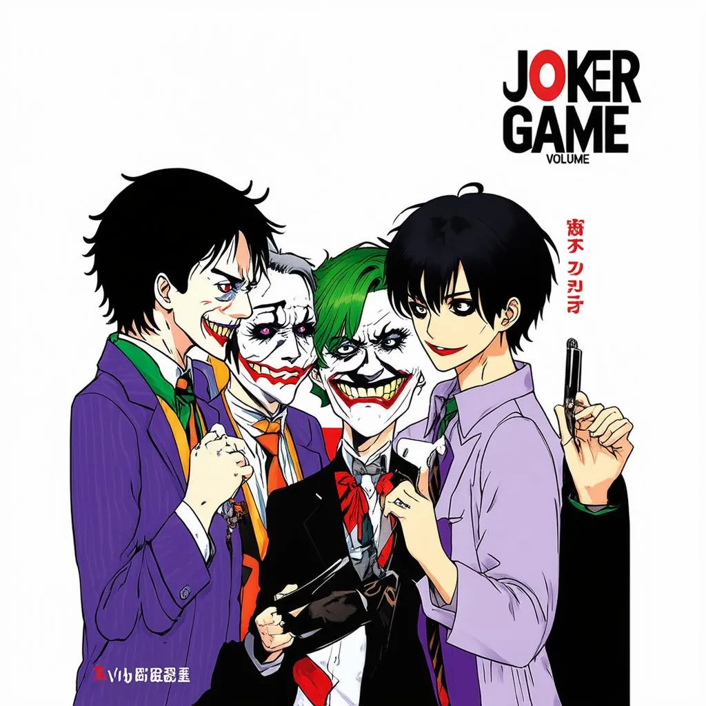 Joker Game Manga Cover