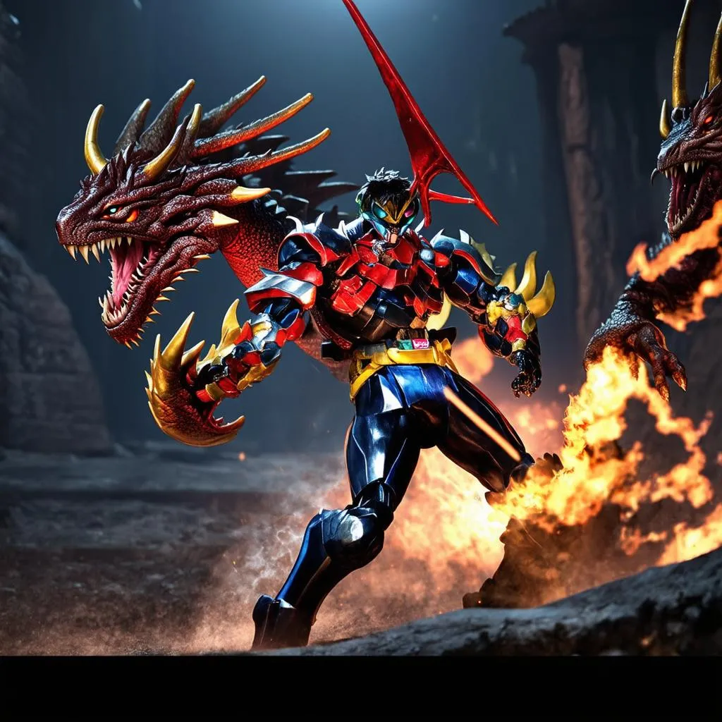 Hình ảnh Kamen Rider Ryuki trong game