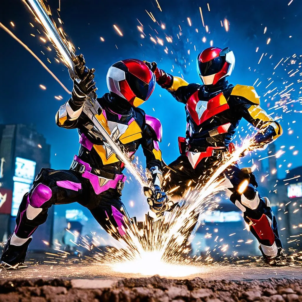 Kamen Rider Zi-O chiến đấu