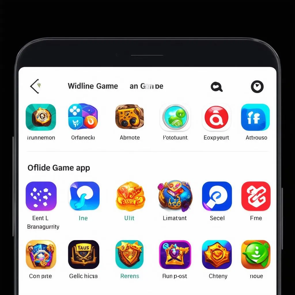 offline game app store