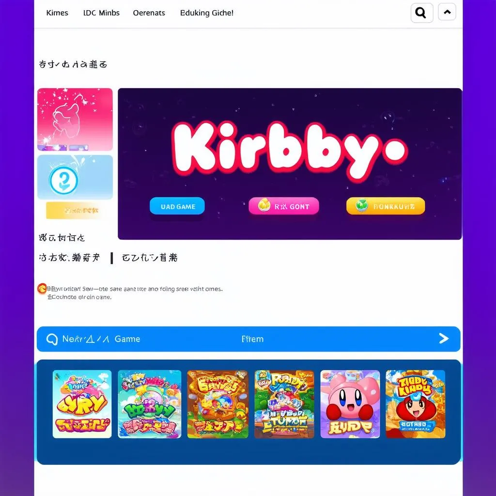 Kirby games online unblocked website