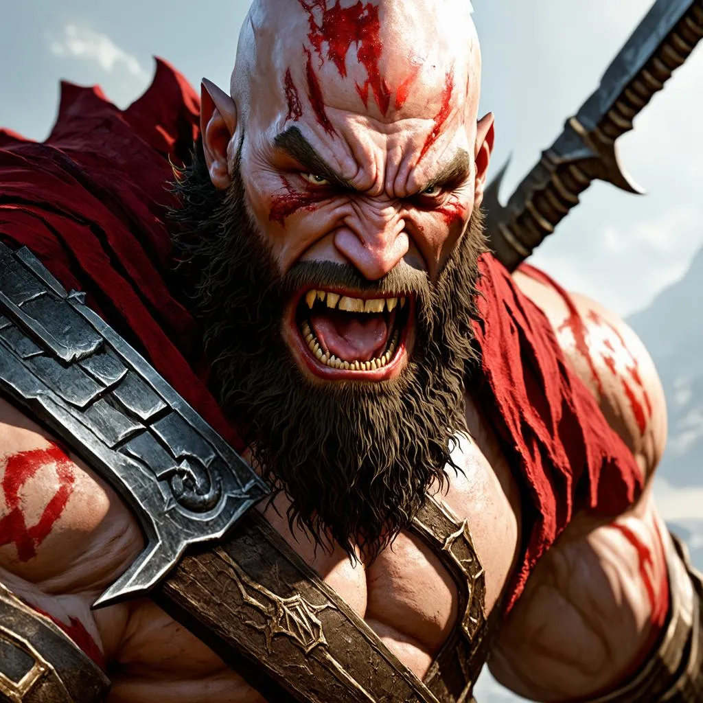 God of War Chains of Olympus Kratos