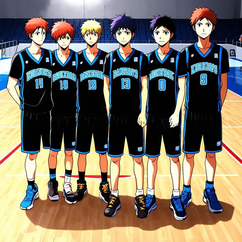 Đội Vorpal Swords trong Kuroko's Basketball Last Game