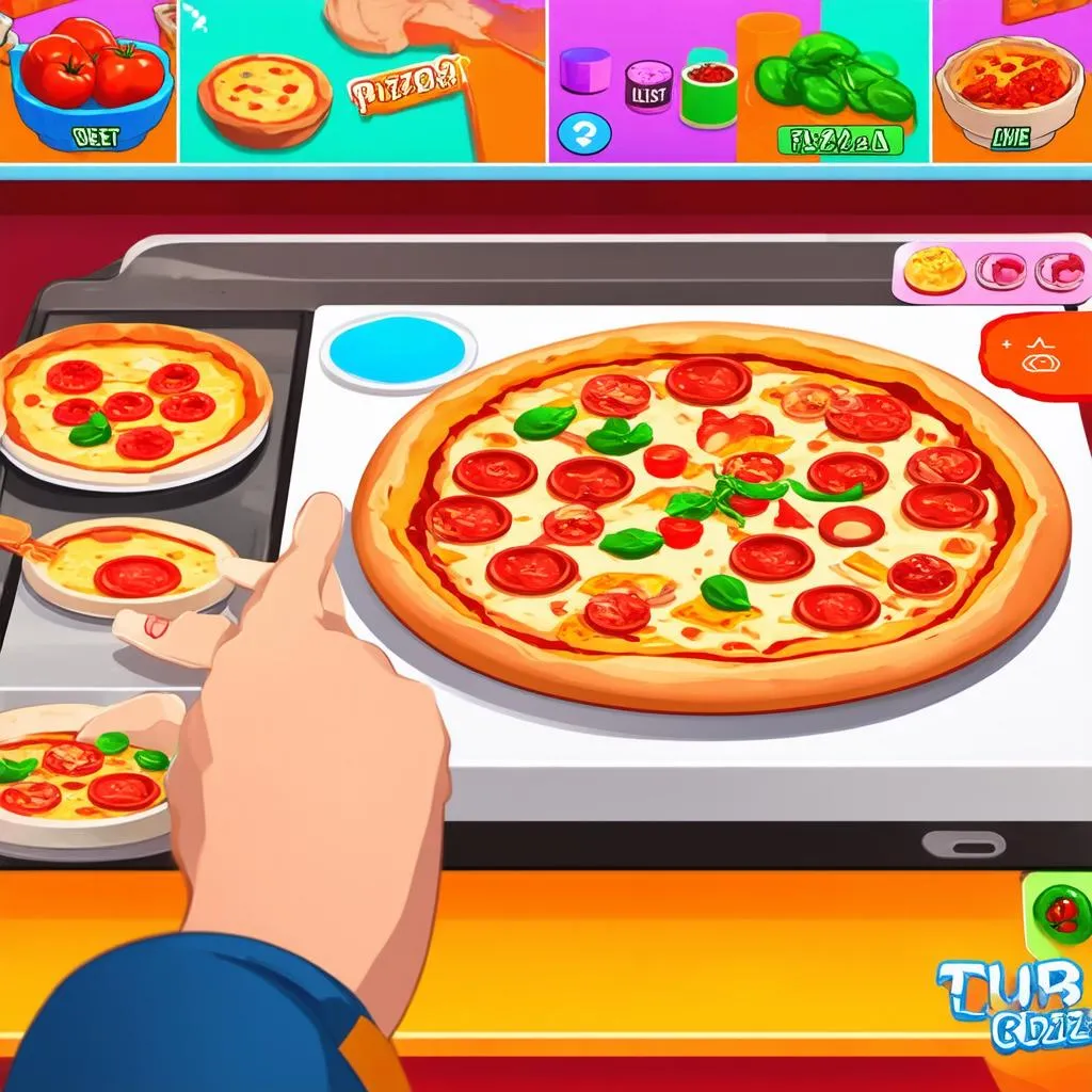 Game Làm Bánh Pizza