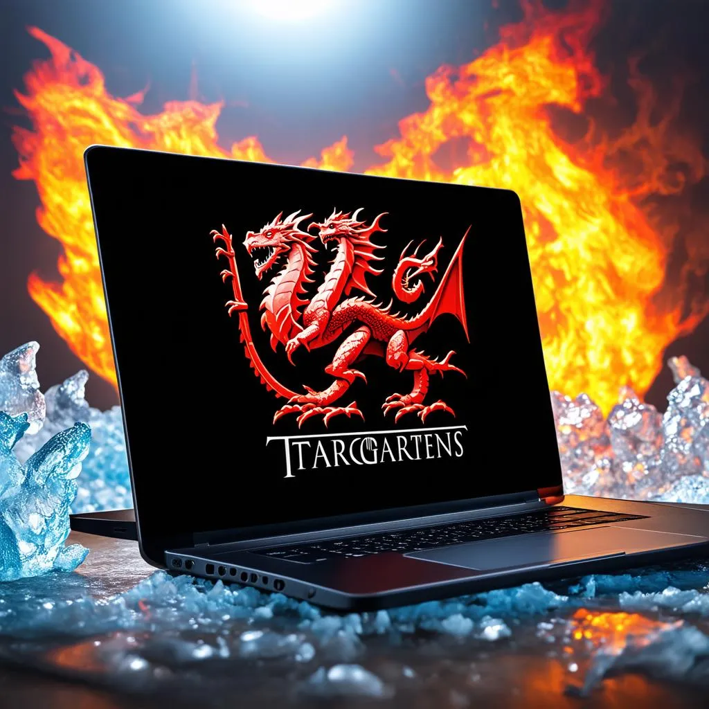 Laptop Game of Thrones