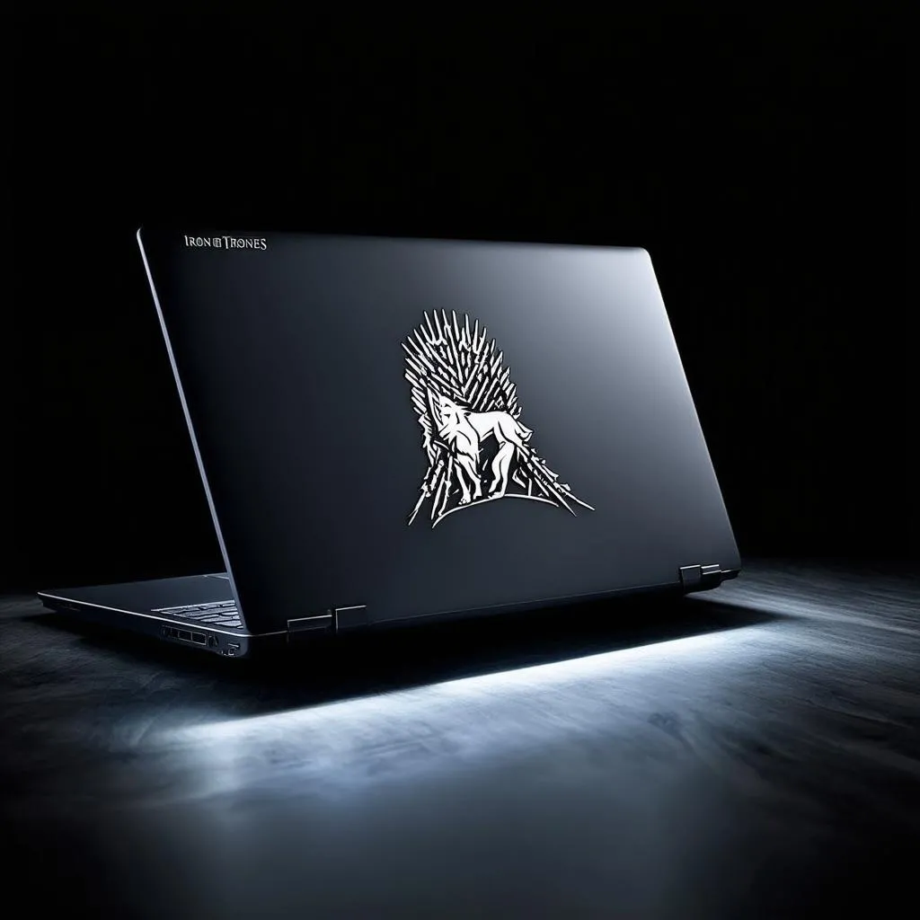 Laptop Game of Thrones Concept