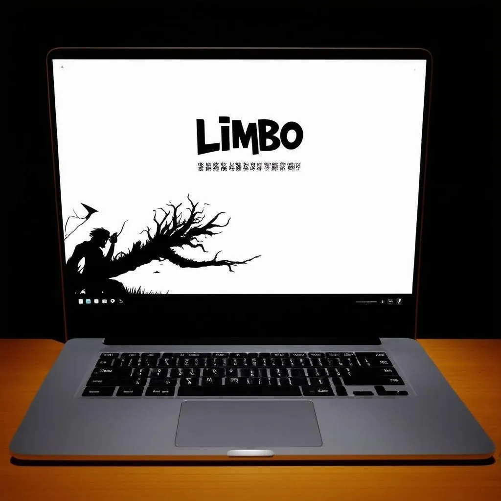 laptop chơi game limbo