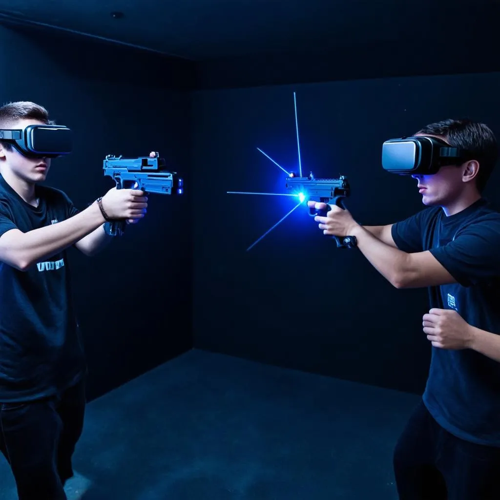 Trải nghiệm Laser Game Evolution