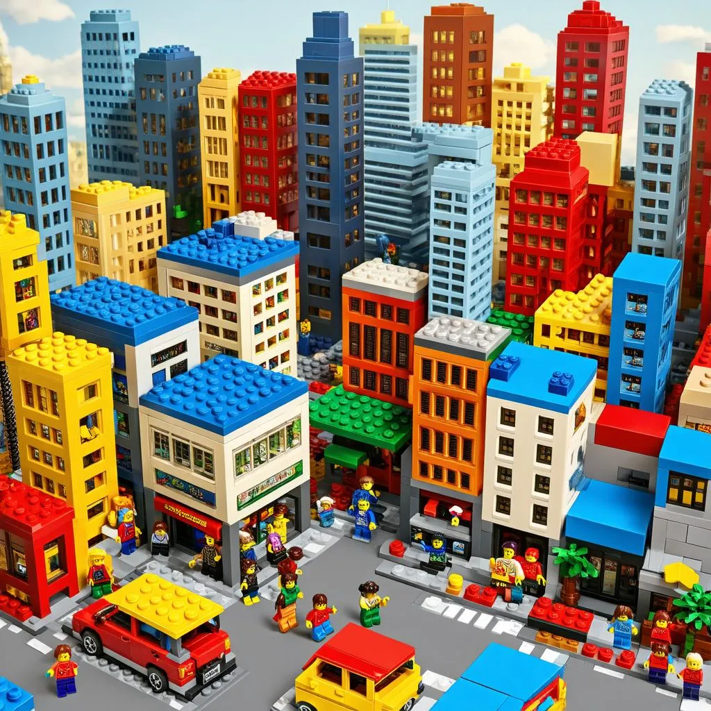 Lego City 3 thành phố