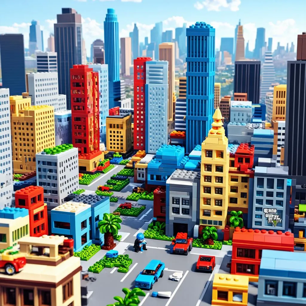 Thành phố LEGO GTA 5