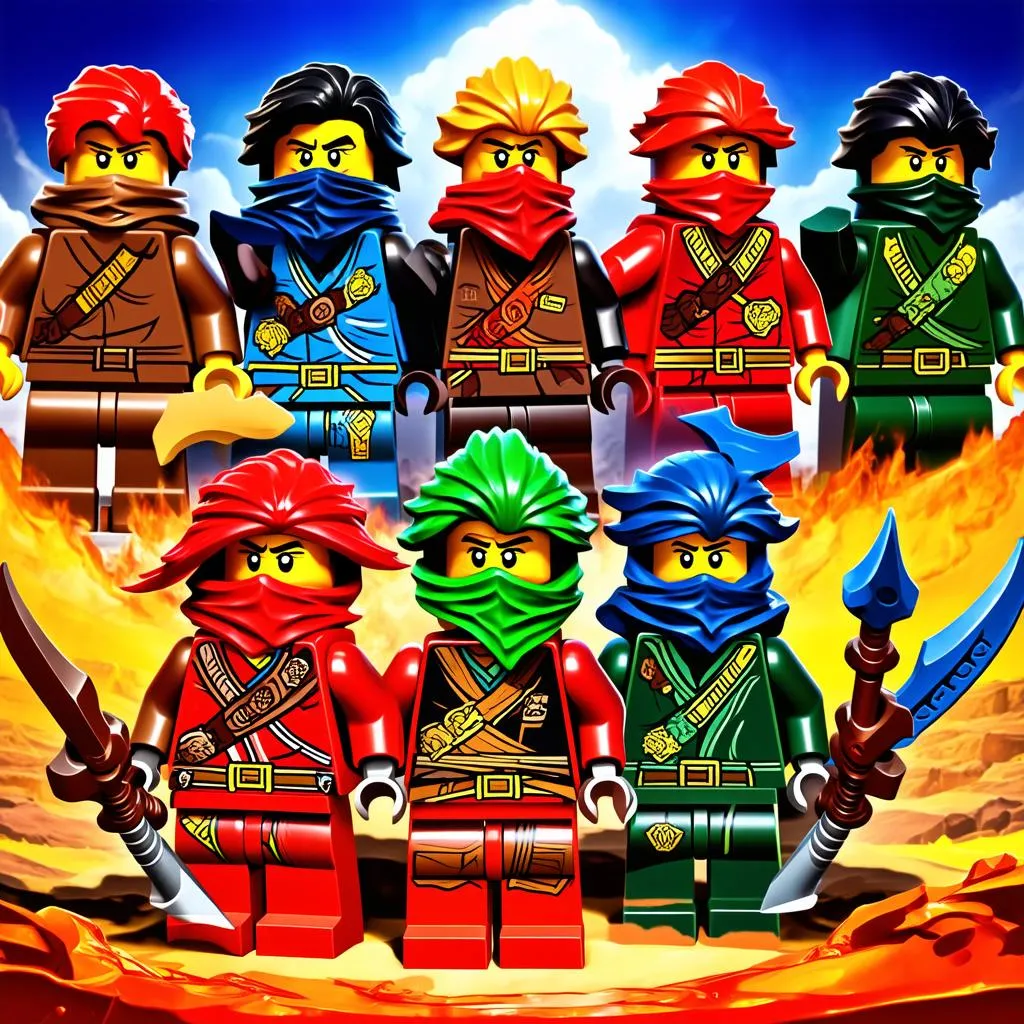 LEGO Ninjago characters