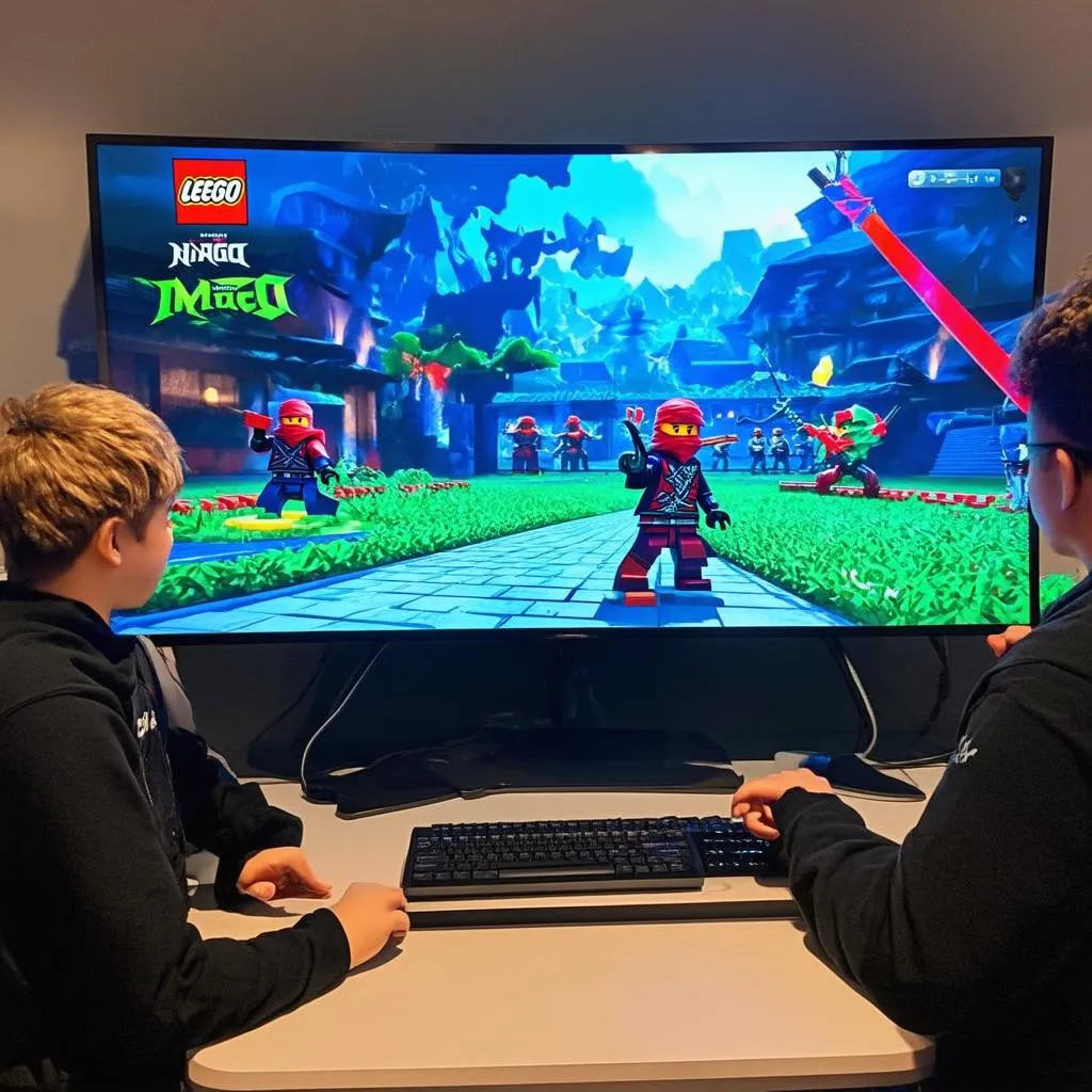 Game Lego Ninjago Hai Người Chơi