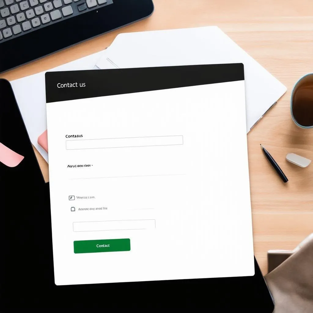 Mẫu liên hệ với website