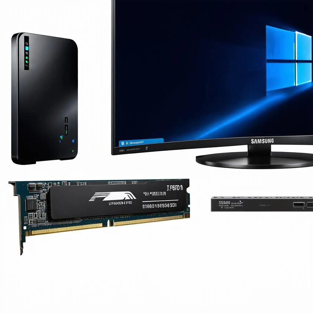 Linh kiện PC gaming của Samsung