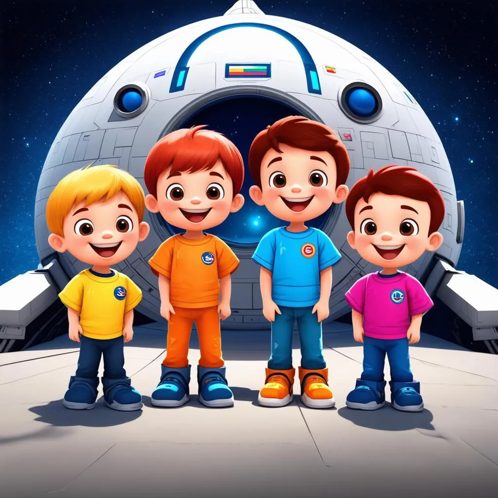 Các nhân vật hoạt hình Little Einsteins