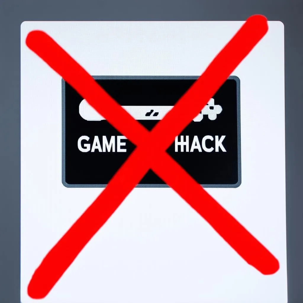 Game Hack Warning