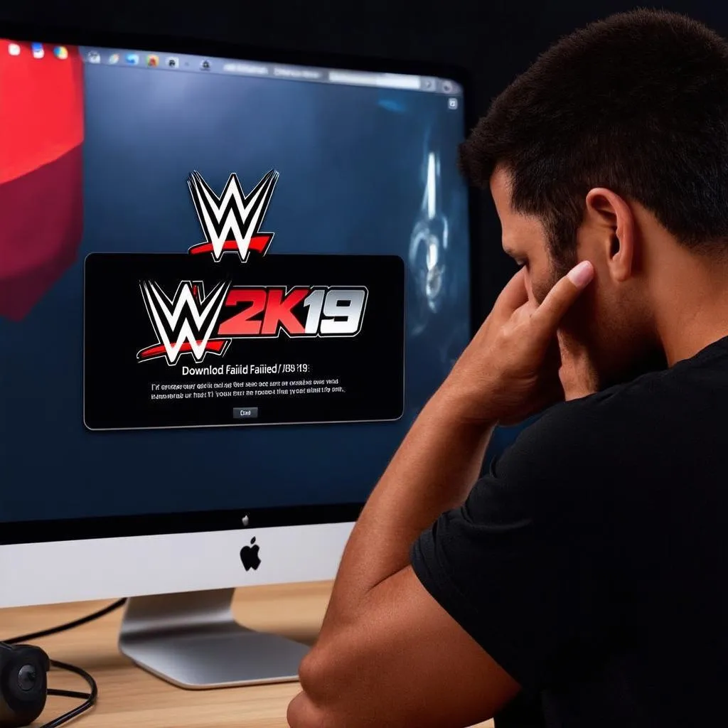 Lỗi khi tải game WWE 2K19