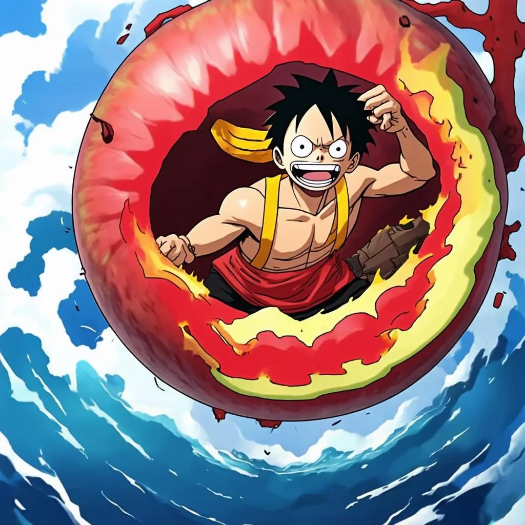 Luffy chiến đấu