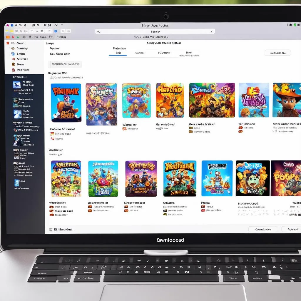 App Store trên Macbook Air