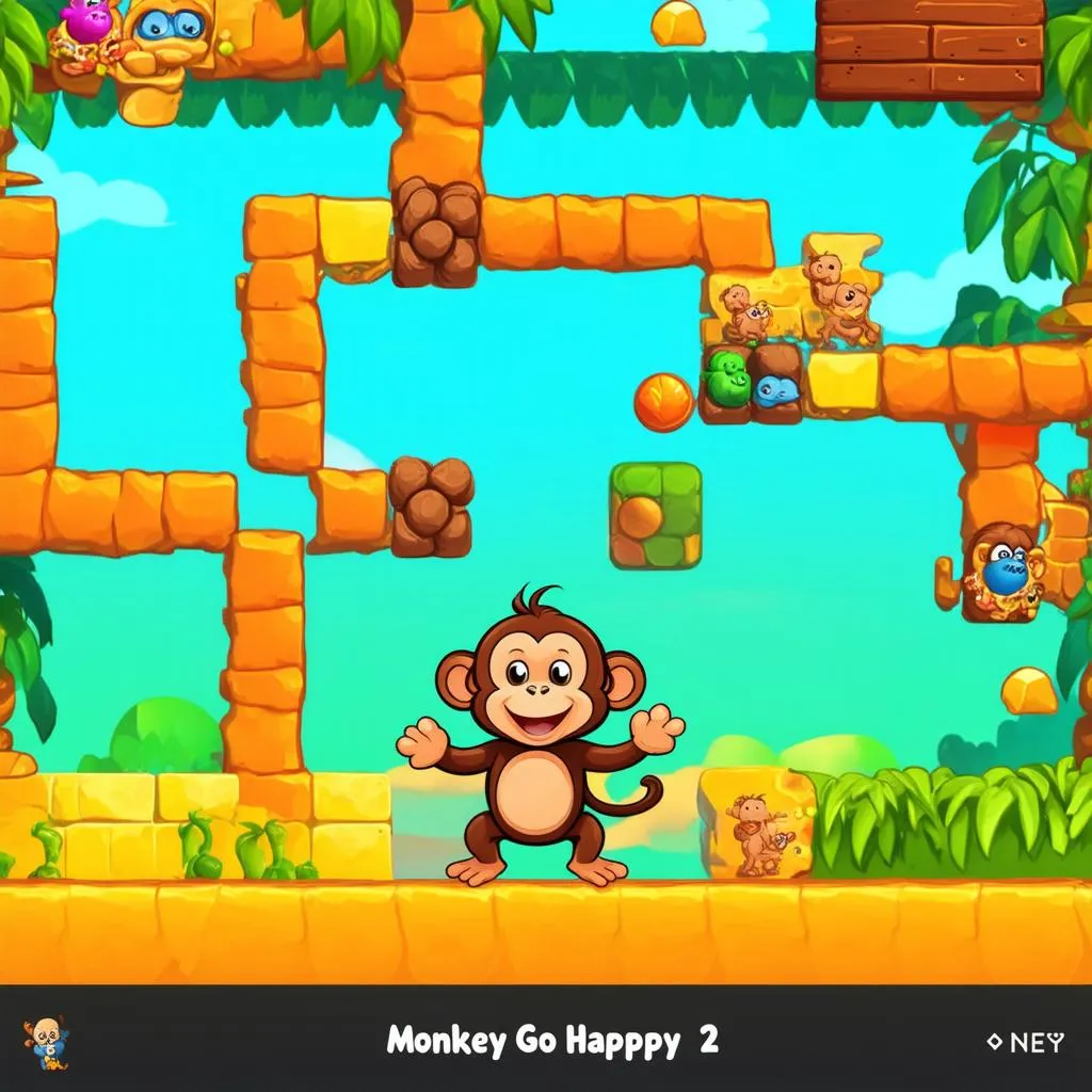 Màn chơi trong Monkey Go Happy 2