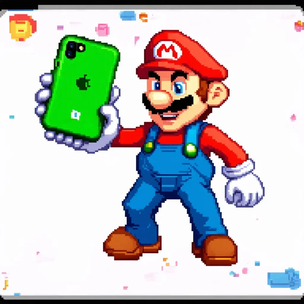 Game Super Mario trên điện thoại