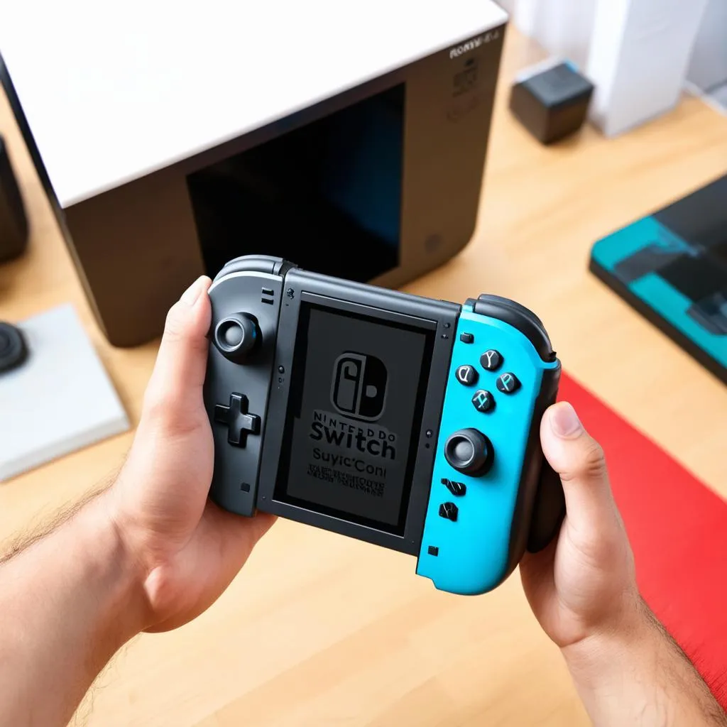 máy chơi game cầm tay nintendo switch