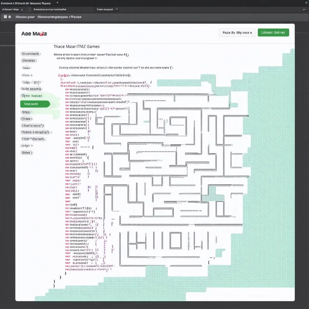 HTML Maze Game Tutorial