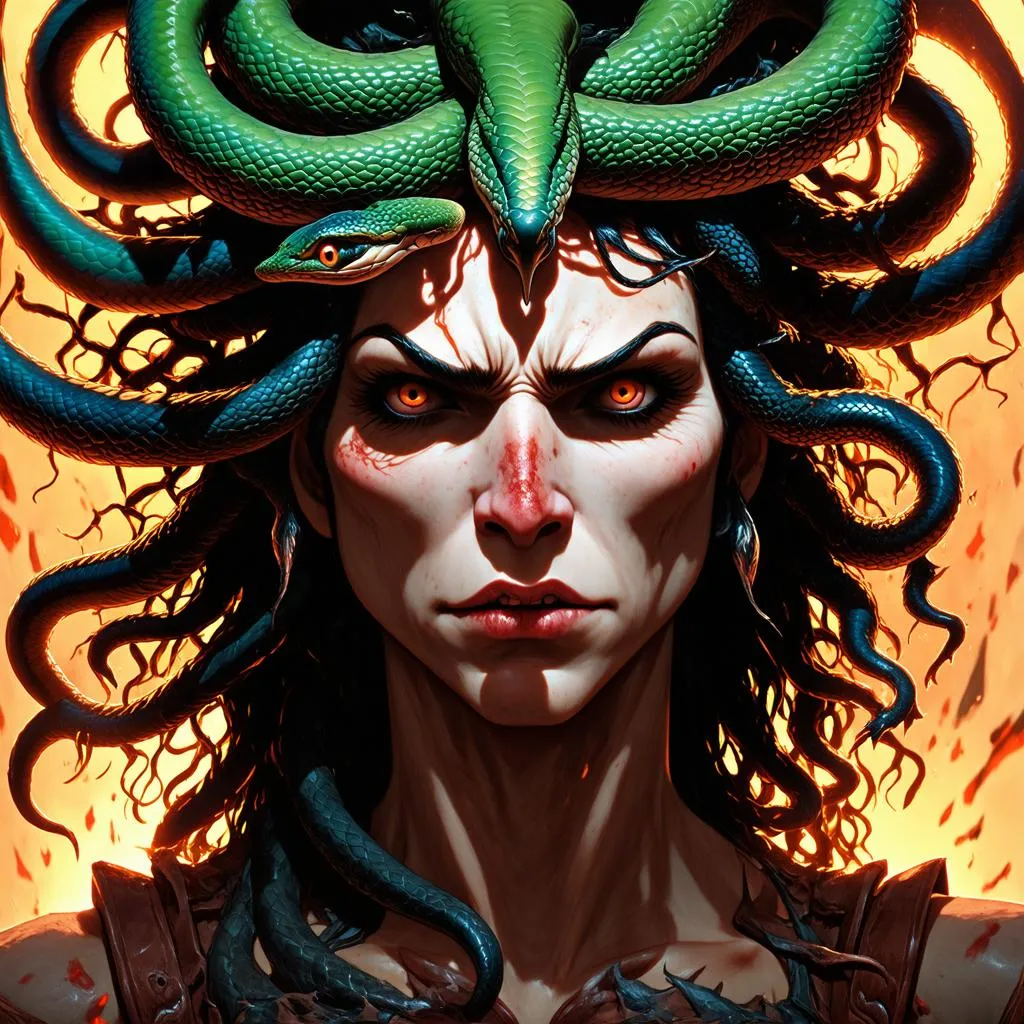 Medusa trong God of War