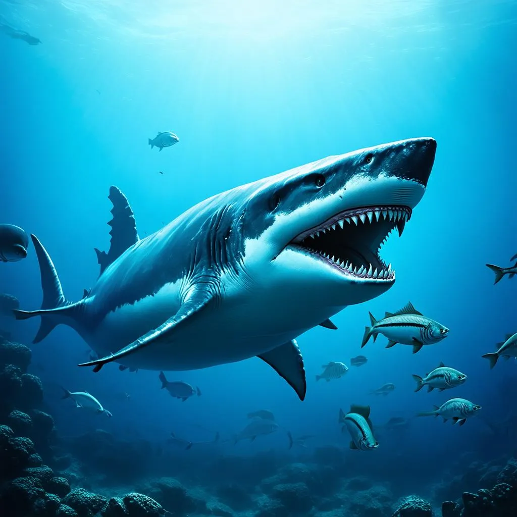 Megalodon Đại Dương