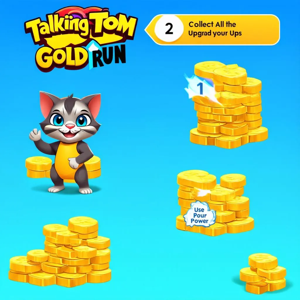 tips for playing talking tom gold run