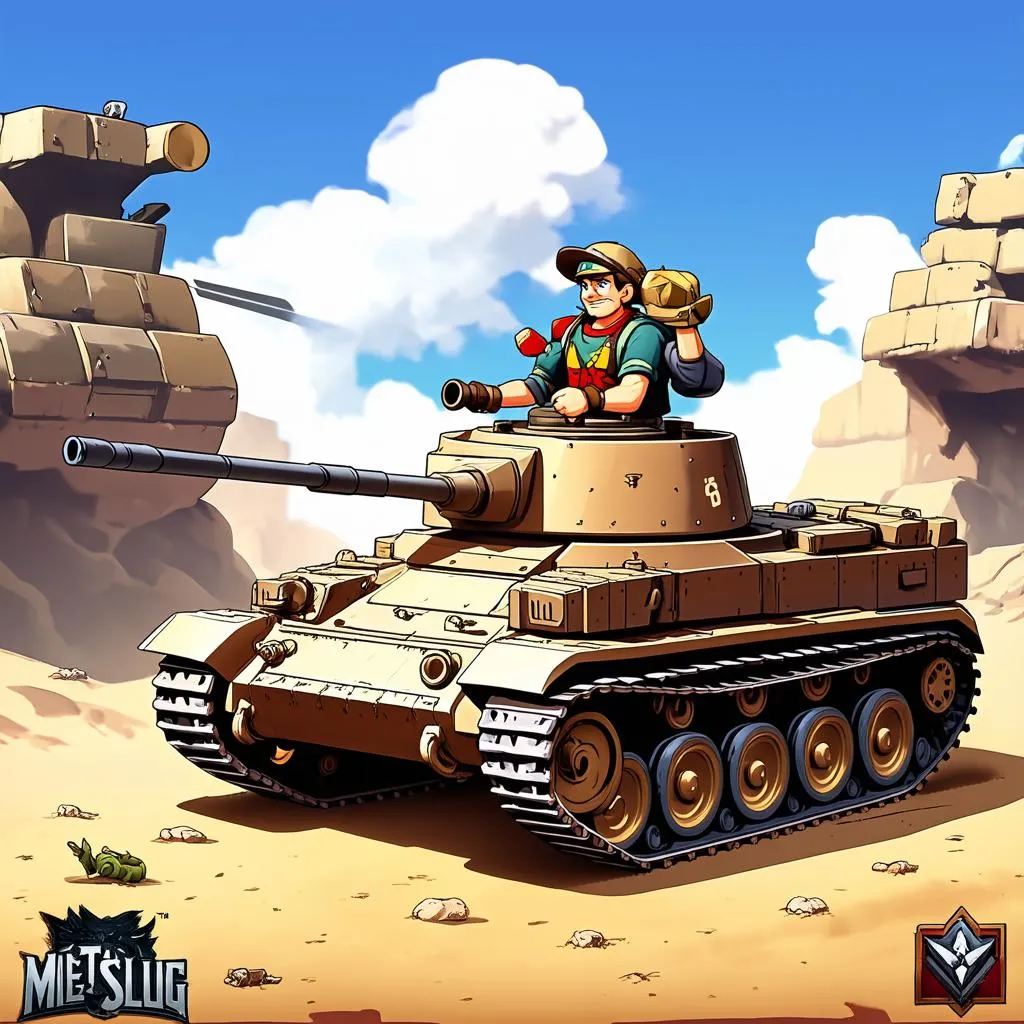 Metal Slug 1 xe tăng