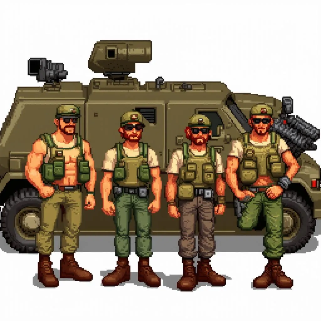 Metal Slug characters