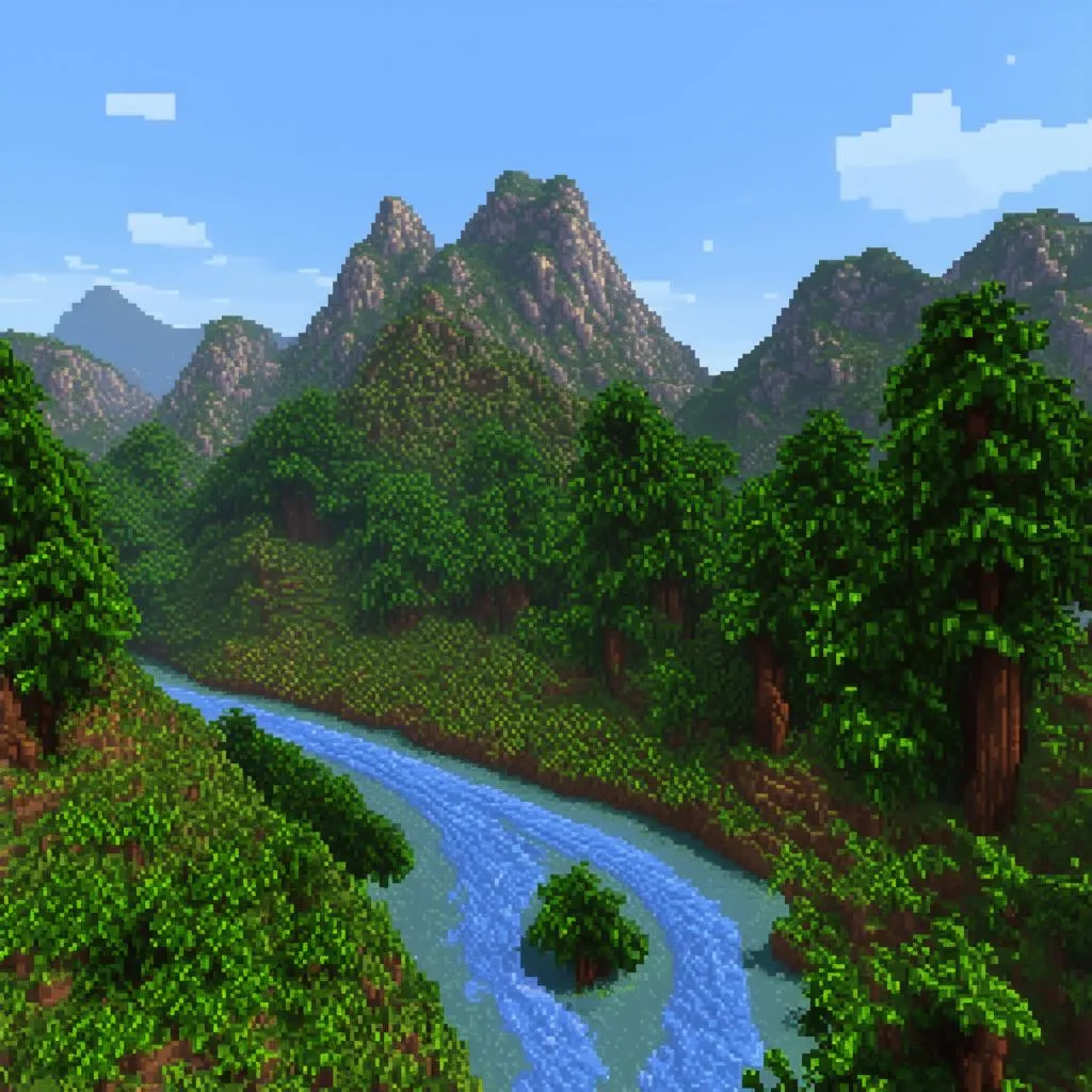 Minecraft phong cảnh