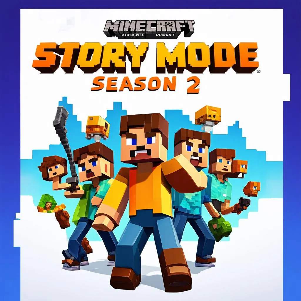 Poster Minecraft Story Mode Season 2