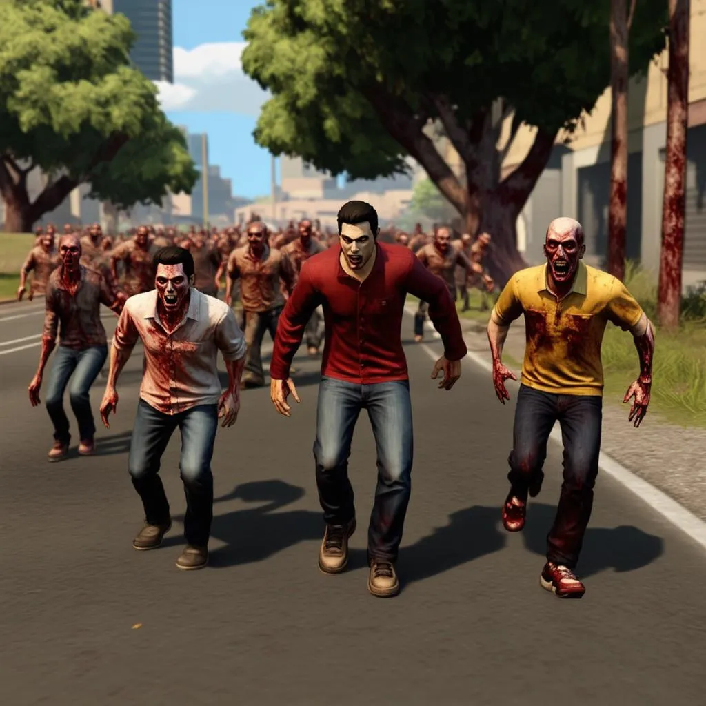 Mod zombie cho GTA San Andreas