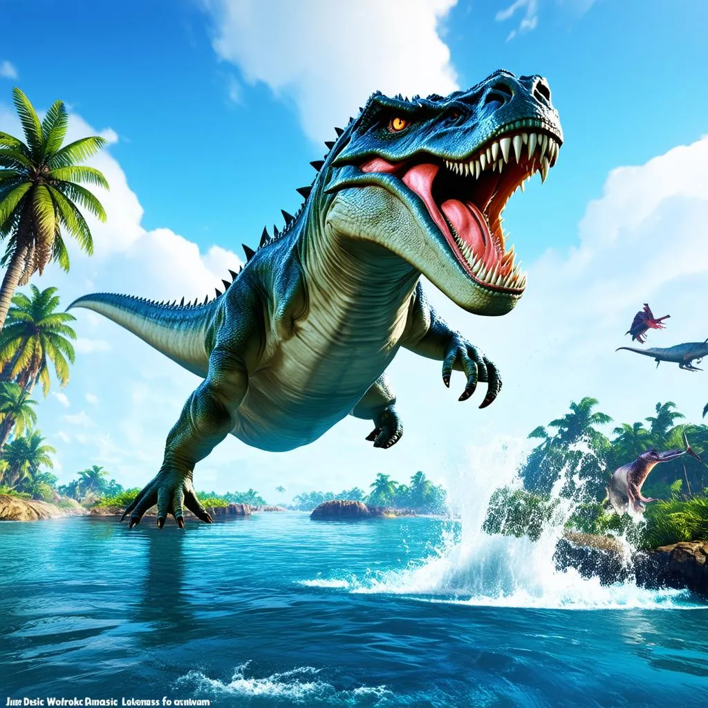 Mosasaurus trong Jurassic World: The Game