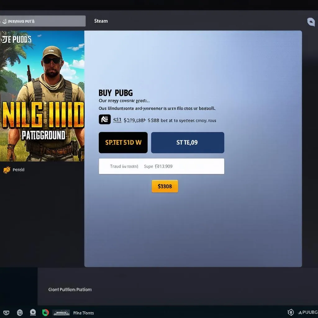 Mua game PUBG trên Steam