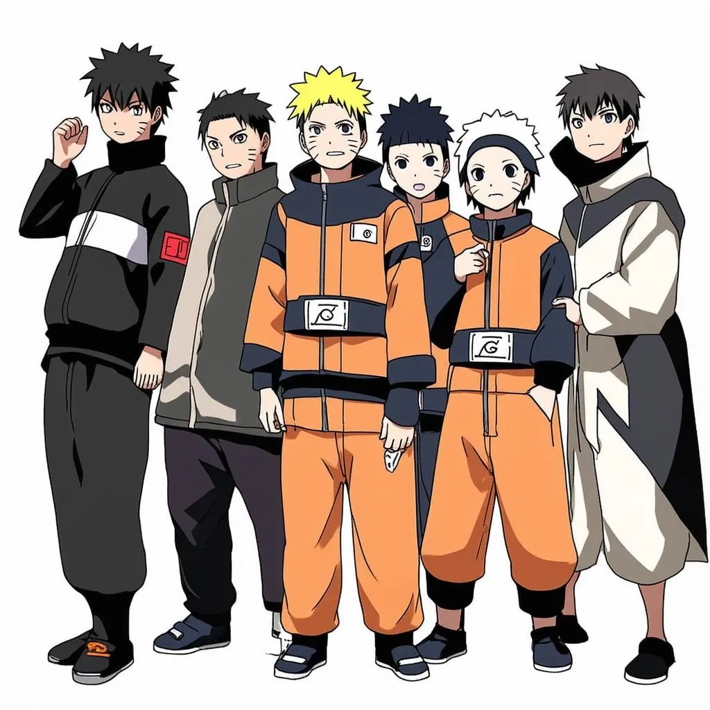 Naruto Đại Chiến 2.6 Nhân Vật