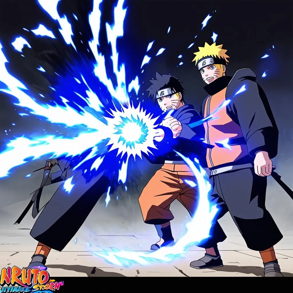 Game Naruto Đại Chiến 3 - Cảnh chiến đấu