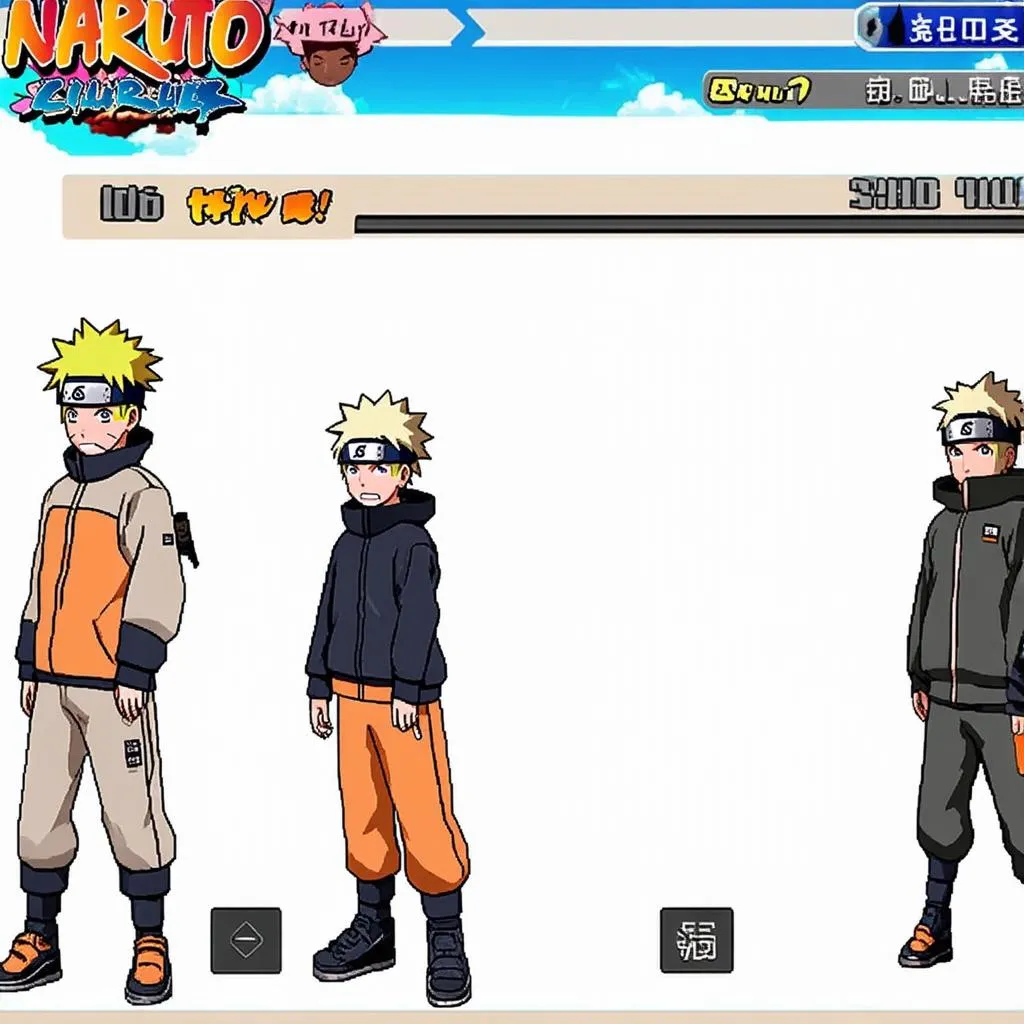 Naruto Đại Chiến Mobile Nhân Vật