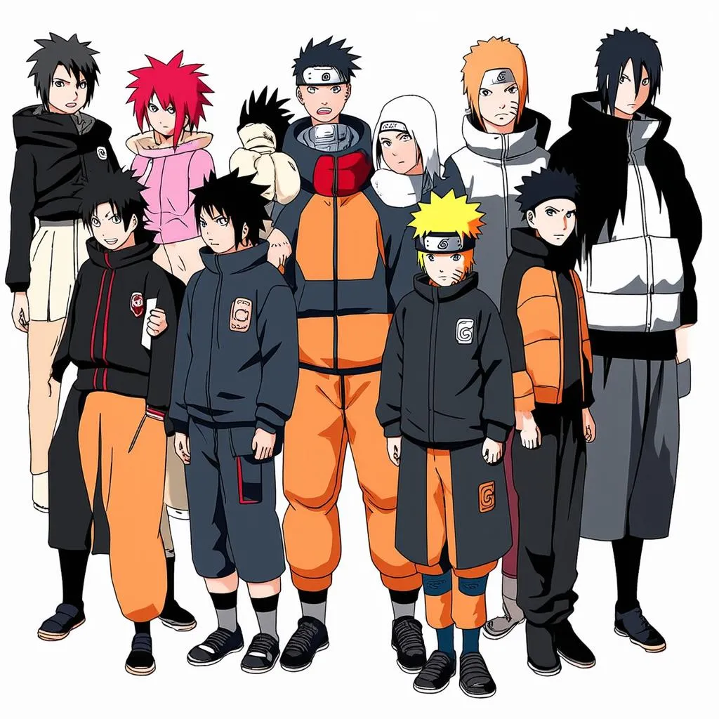 Naruto Shippuden Characters