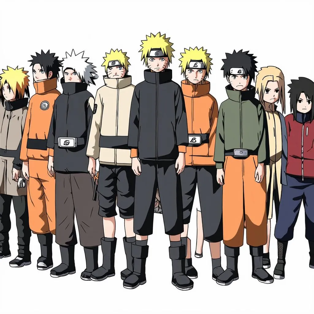 Naruto Shippuden Characters