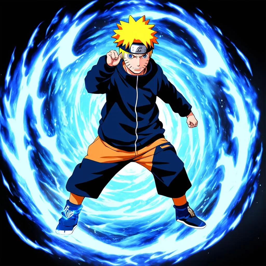 Naruto sử dụng Rasengan