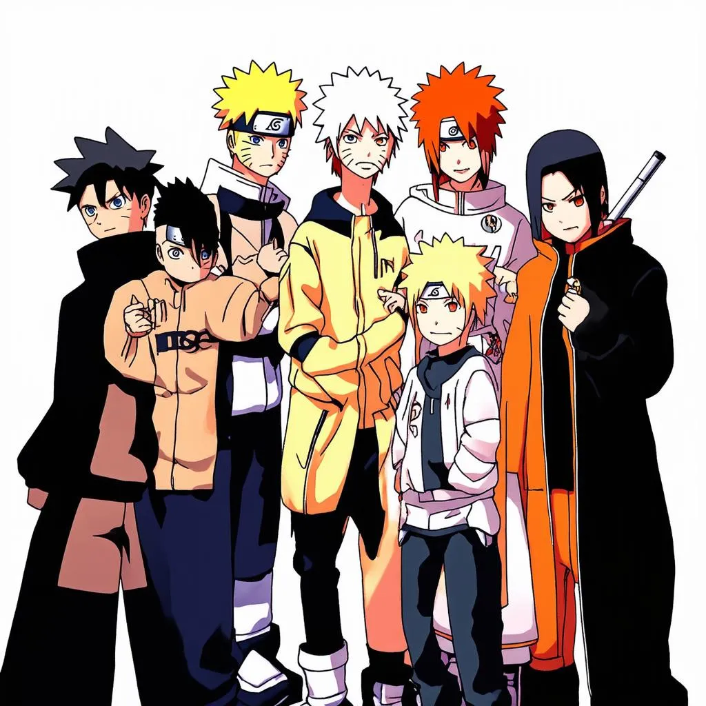 Naruto vs Bleach Characters