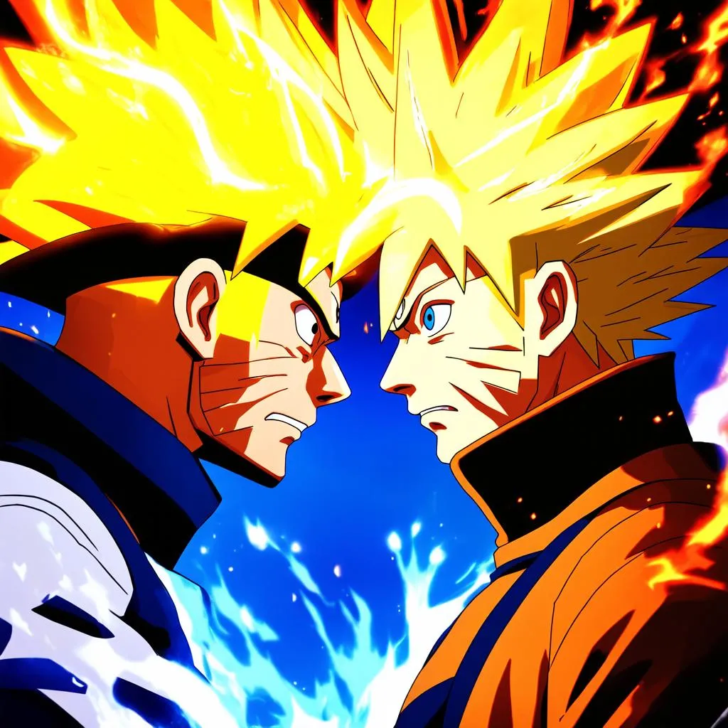 Naruto vs Goku: Cuộc đối đầu