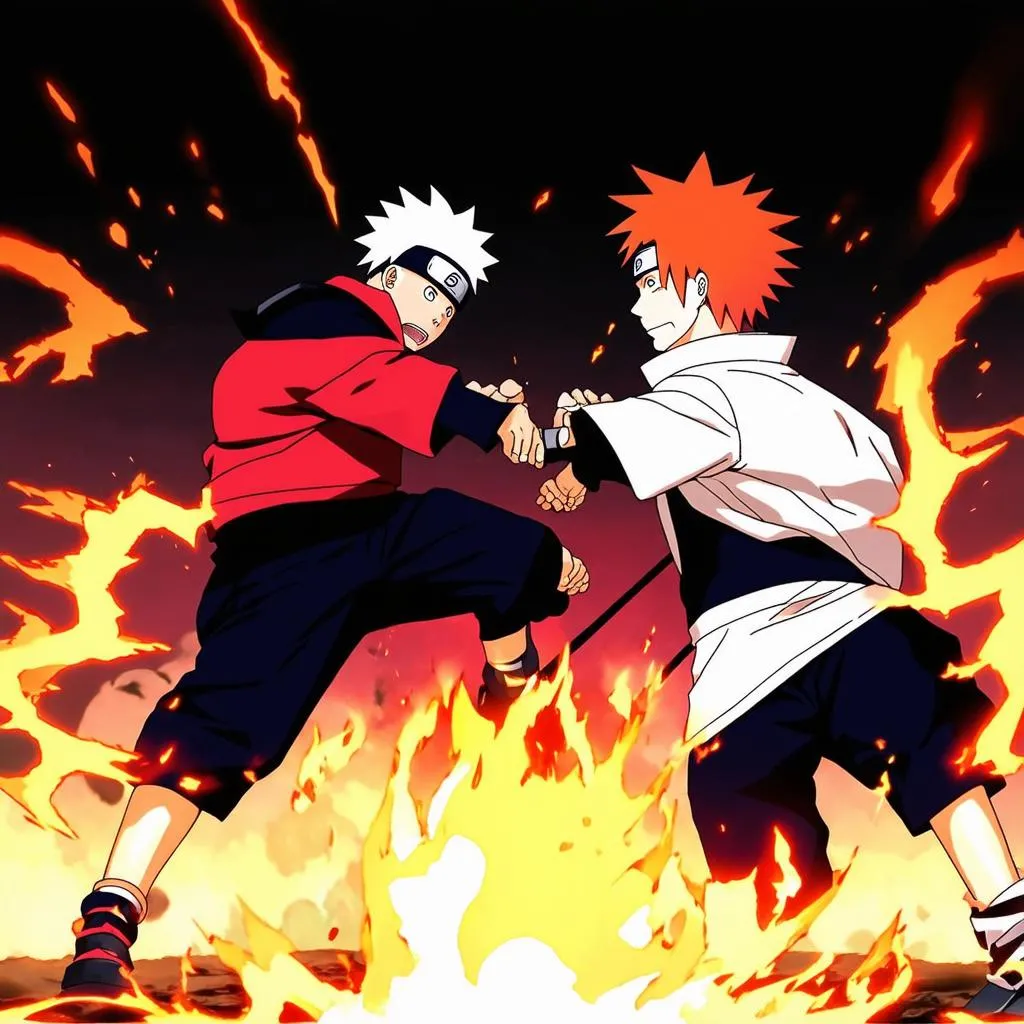 Naruto và Ichigo đối đầu nảy lửa