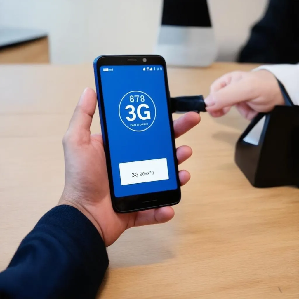 Người dùng kiểm tra dung lượng 3G